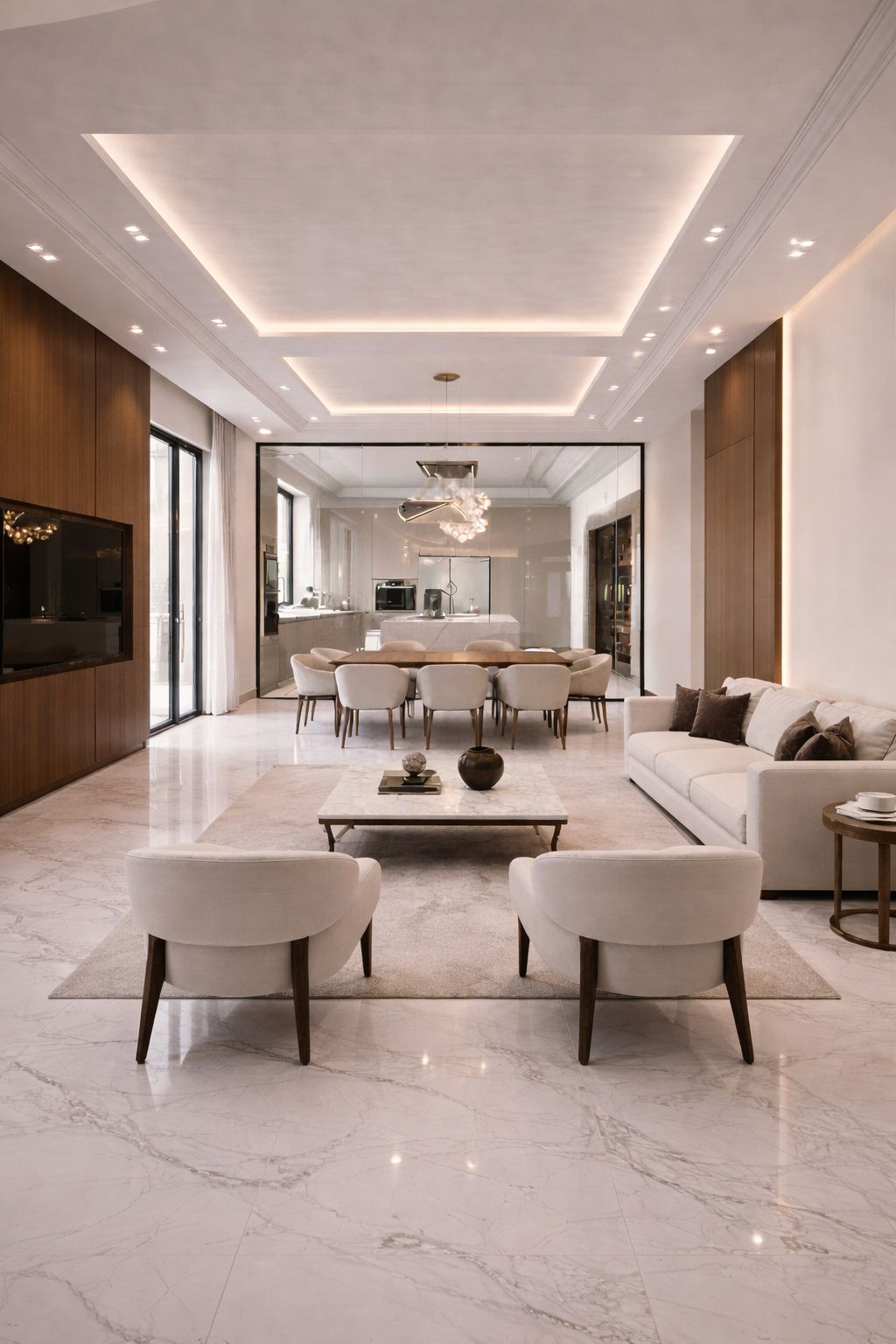 Premium Living and Dining Interior