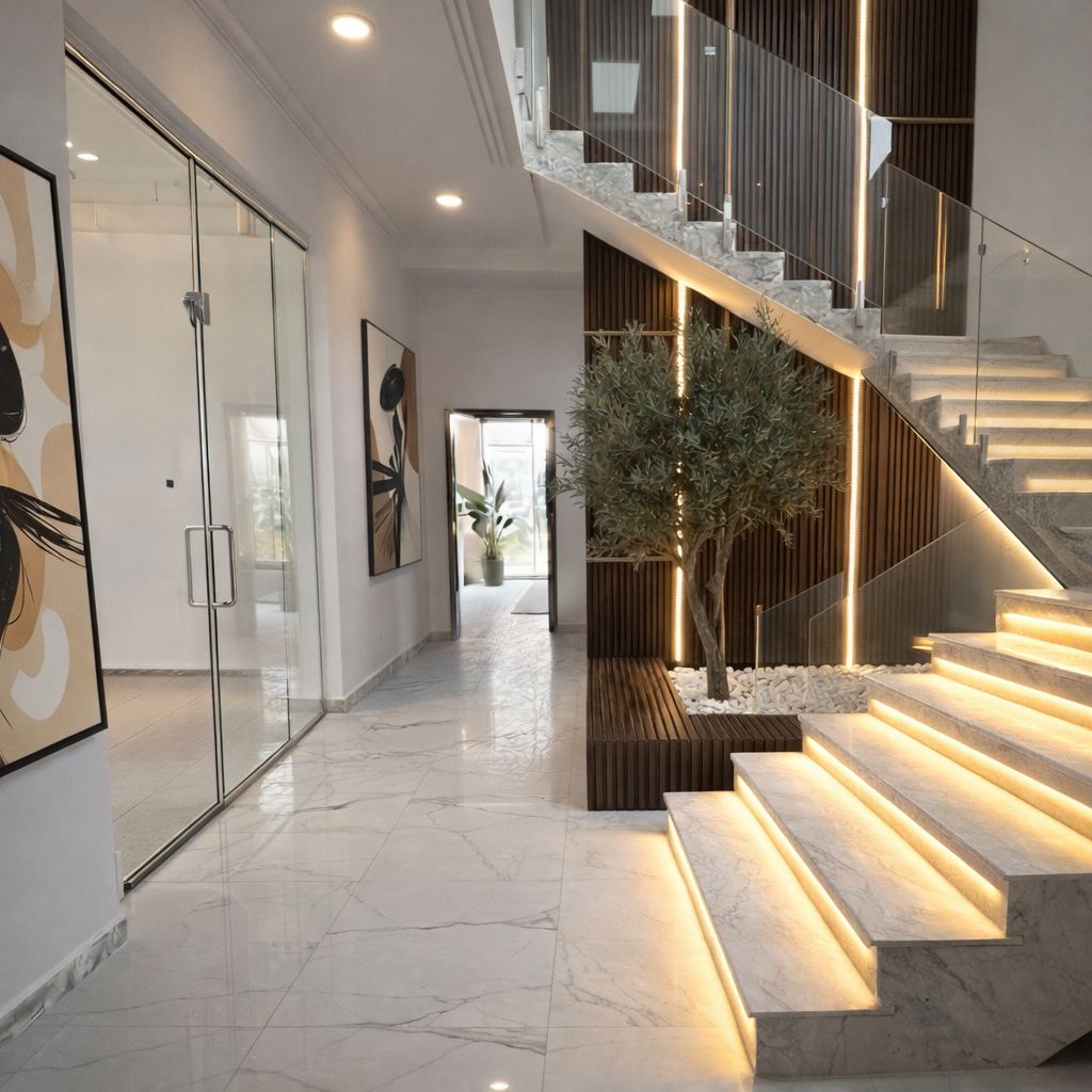 Foyer and Staircase Interior Design