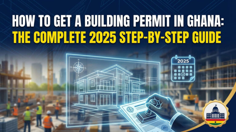 how to get a building permit in ghana