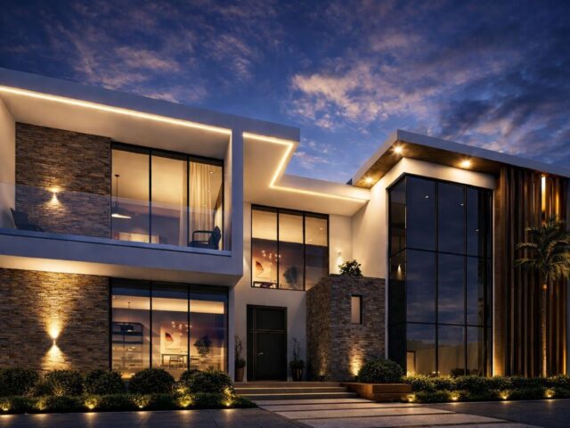 completed luxury townloase high end